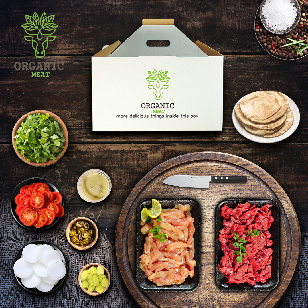 Organic Meat frame 28